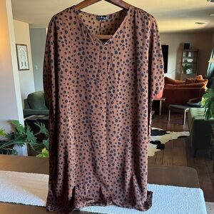 Emory Rose Leopard Print Dress